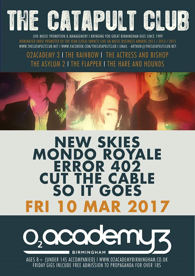 New Skies at the Catapault Club.